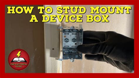 electrical box mount in plywood|mounting electrical boxes in wood.